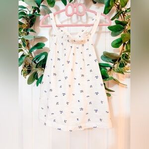 🔹 4/$25- Gap‎ Floral Smocked Halter Tank